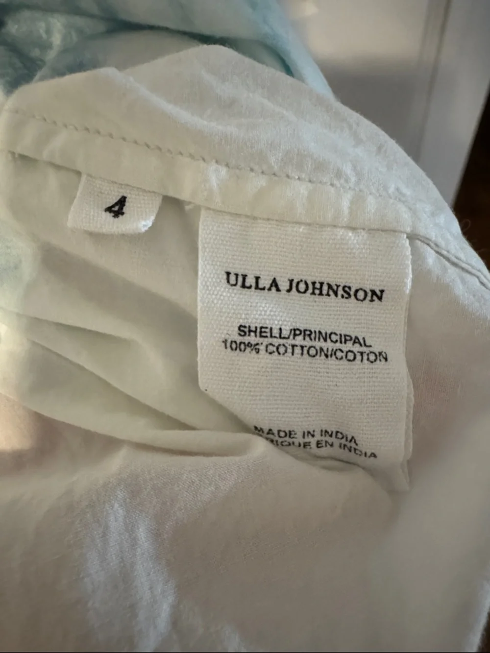 Ulla Johnson isla midi dress Blue Tie-Dye Puff Sleeve Maxi Dress - Picture 4 of 7
